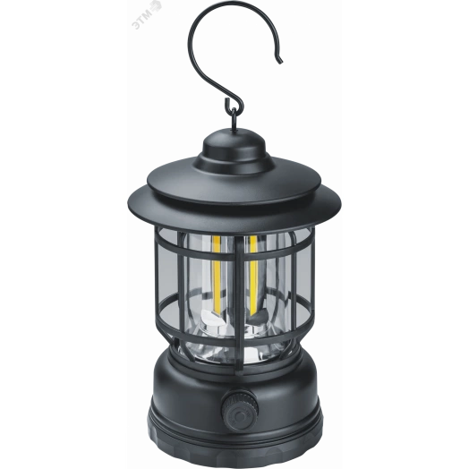 Фонарь светодиодный NPT-CA25-ACCU кемпинговый 3COB LED 6Вт li-ion 1,2Ач диммируемый