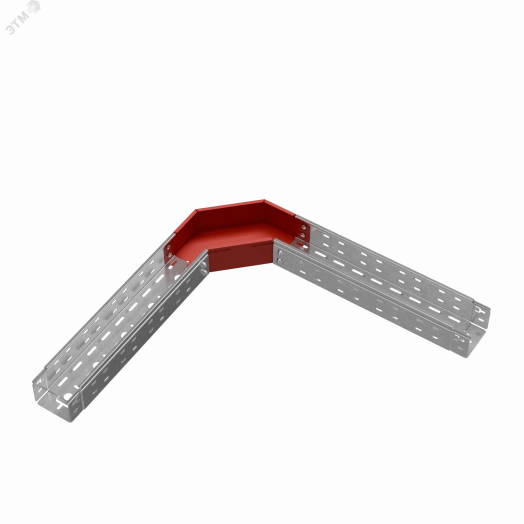 Угол горизонтальный 90 гр. 80х100 мм ПЛЮС