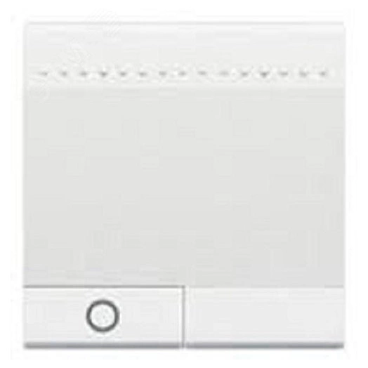 LivingLight Клавиша Лампа 2 модуля белый