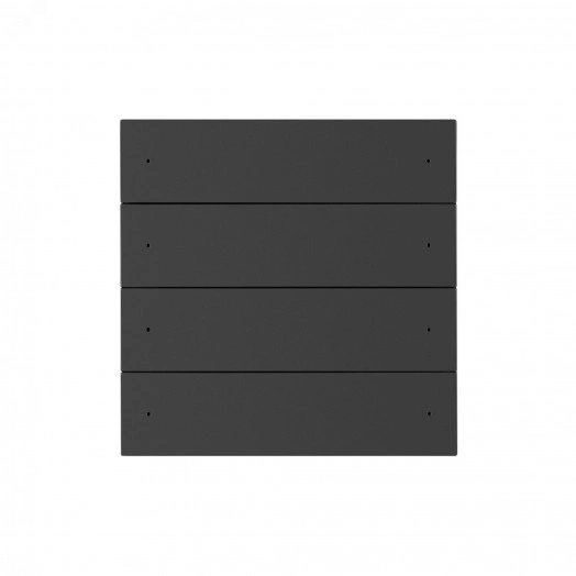 Панель кнопочная SMART-DMX512-801-22-8G-8SC-DIM-IN Black (230V, 2.4G) (IARL, IP20 Пластик, 5 лет)