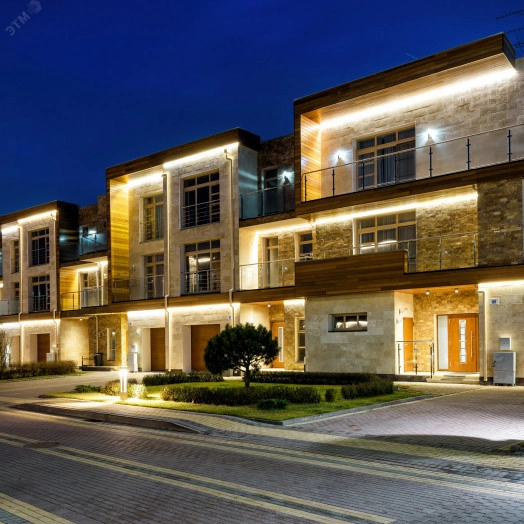 Светодиодная гибкая герметичная лента ULS-2835-120LED/m-10мм-IP67-220V-10W/m-50M-6500K Бобина 50 м Дневной (6500K)