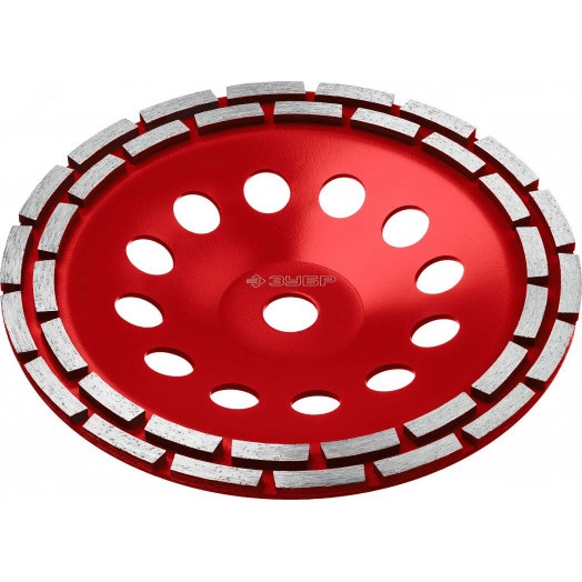 Двухрядная алмазная чашка d 230 мм, Мастер