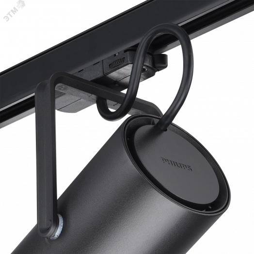 Светильник трековый ДПО 24 Вт 2700 лм 4000К 220-240В IP20 Широкий угол (36 гр), пластик черный GreenSpace Accent Projector G2