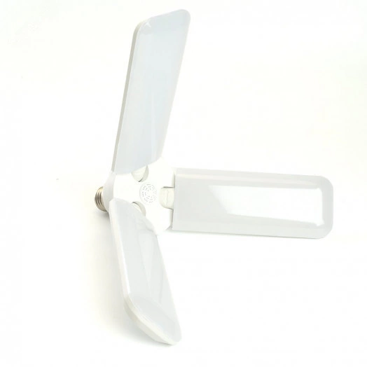 Лампа светодиодная LED 50вт Е27 дневной 3 лепестка трансформер