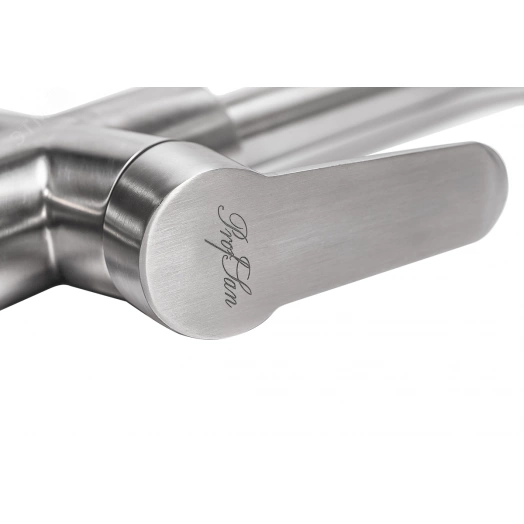 Смеситель для мойки ПСМ-300-22 STEEL нержавеющая сталь AISI-304 с подключением фильтра тип См-МОЦБА