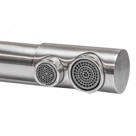 Смеситель для мойки ПСМ-300-22 STEEL нержавеющая сталь AISI-304 с подключением фильтра тип См-МОЦБА