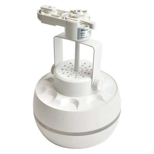 Светильник трековый на шинопровод ДПО GX70 без лампы белый