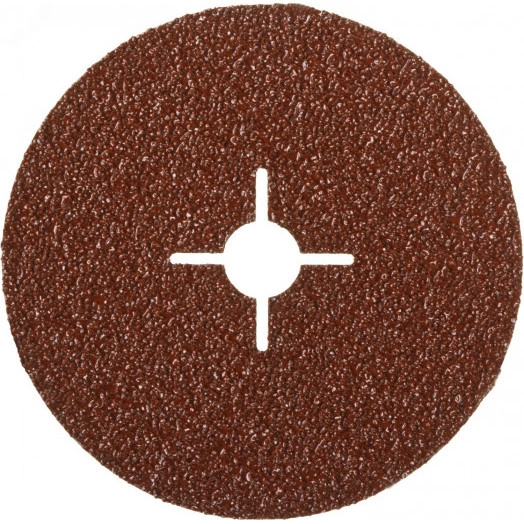 Круг шлифовальный ''ПРОФИ'' фибровый, для УШМ, P24, 125х22мм, 5 листов