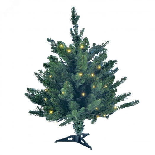 Дерево светодиодное Ёлочка на батарейках 3АА (не в/к) 54х60см 30 светодиодов Теплый ULD-T5460-030/SNA/3AA WARM WHITE IP20 XMAS TREE