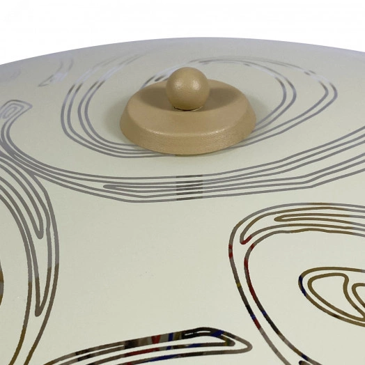 Светильник НПБ-01-3x60-160 04236 Фурия 400 мтовый шампань корпус Орнамент бежевый индивидуальная упаковка