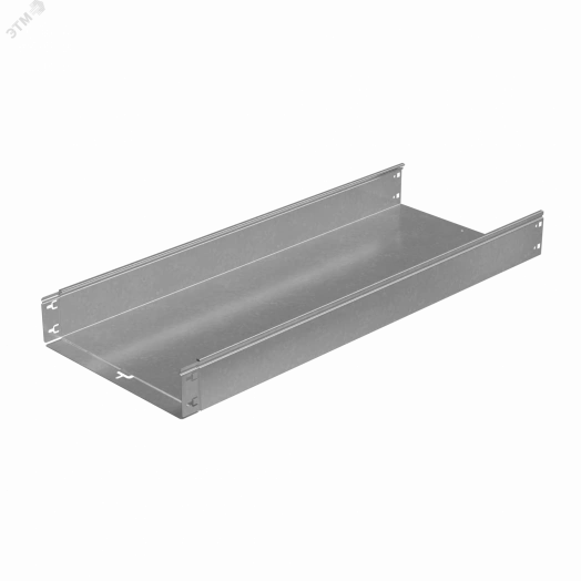 Лоток неперф. 100х400х1,0 L2500 мм Быстрый монтаж ПЛЮС HD