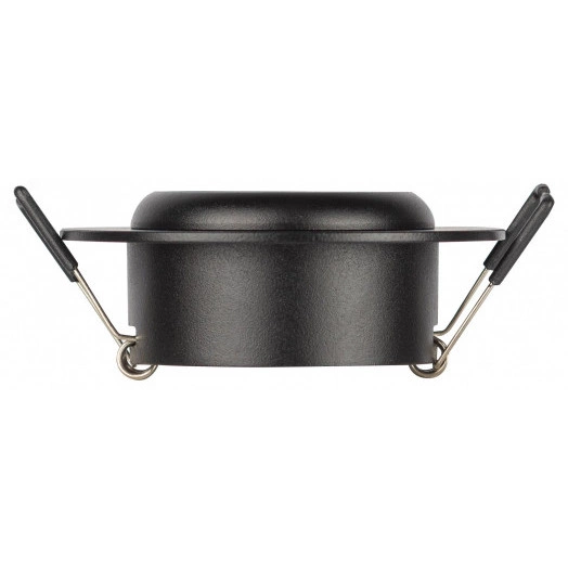 Светильник встраиваемый алюминиевый под лампу MR16 /GU5.3 KL109 BK черный матовый ЭРА