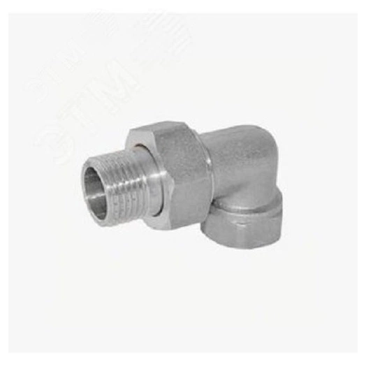 Сгон разъемный ВН 3/4' угловой (американка), никелированный, уп