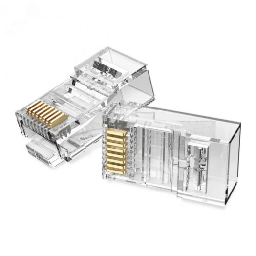 Коннектор RJ-45 СегментЛАН UTP Cat5e 8Р8С (уп. 100 шт.)