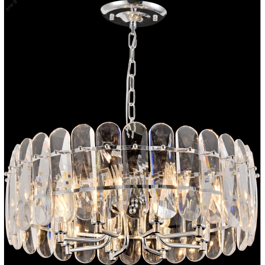 Люстра Jade 1045-308 8 х Е14 40 Вт хрусталь (Б0061212)