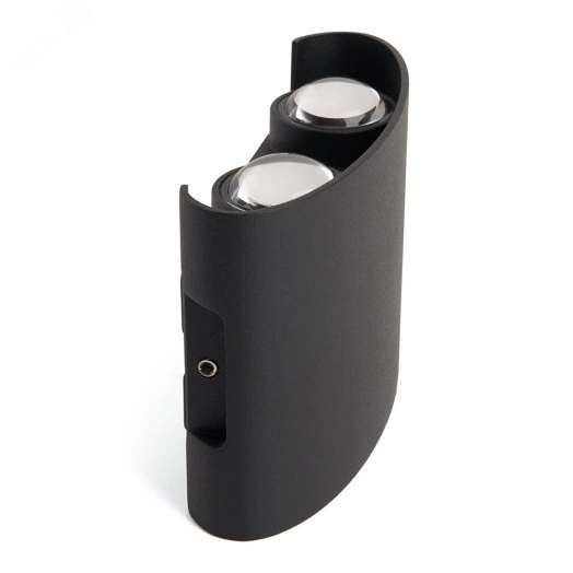 Светильник светодиодный уличный ДБУ-4х1w вверх/вниз 3000K IP54 черный