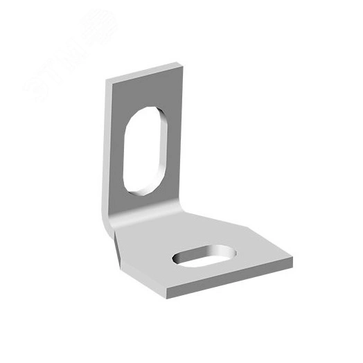 Уголок для крепления хомутов, толщ. 4,0 мм, гальван. цинк