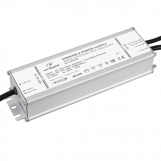 Блок питания ARPV-UH12240-PFC-DALI2-PH (12V, 20A, 240W)