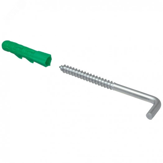 Набор для крепления водонагревателя 100л. (костыль 8х100+дюбель, 2 шт.)