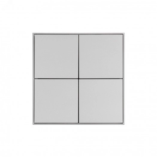 INTELLIGENT ARLIGHT Кнопочная панель KNX-304-23-IN Silver (BUS, Frame) (IARL, IP20 Металл, 2 года)