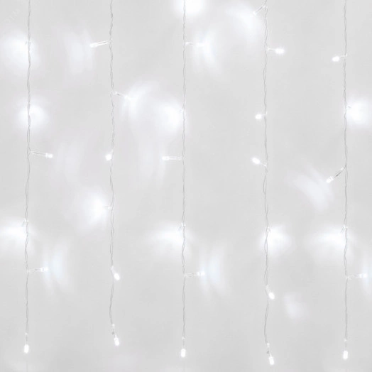 Занавес светодиодный 3х2м 160 светодиодов Провод прозрачный ULD-C3020-160/DTA WHITE IP20 З