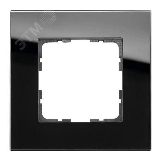 Рамка 1-постовая, стекло Black Glass