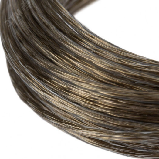 Трос стальной в ПВХ оплетке d=2.5 мм. прозрачный (20 м)