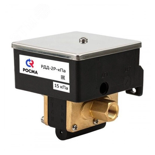 Реле дифференциальное РДД-2Р-0.1 МПа для контроля низких давлений внутр. резьба G1/4'