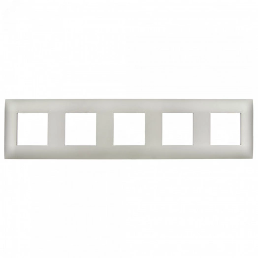 SKANDY Рамка 5-местная SK-F05Sh шампань IEK