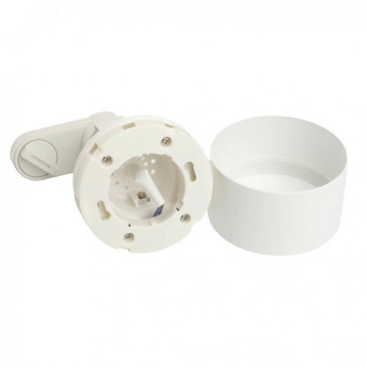 Светильник трековый на шинопровод ДПО GX53 без лампы IP40 белый