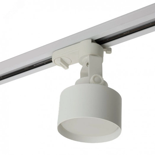 Светильник трековый на шинопровод ДПО GX53 без лампы IP40 белый