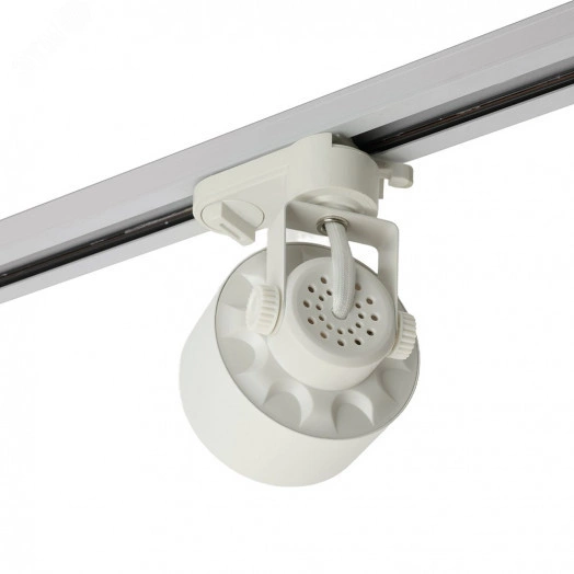Светильник трековый на шинопровод ДПО GX53 без лампы IP40 белый