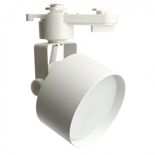 Светильник трековый на шинопровод ДПО GX53 без лампы IP40 белый