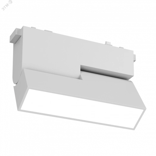 Светильник светодиодный трековый линейный Opal/R L122 для магнитной системы Galakti 122х26х80 мм 6 Вт 4000 K CRI>90 белый