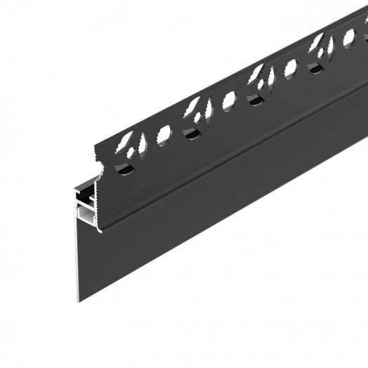 Профиль PLINTUS-FANTOM-H35-2000 BLACK (Алюминий)