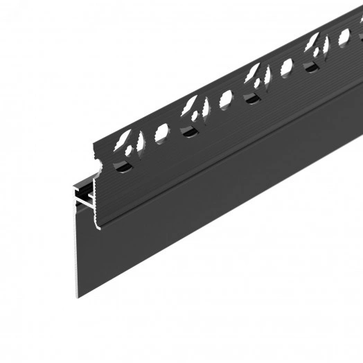 Профиль PLINTUS-FANTOM-H35-2000 BLACK (Алюминий)