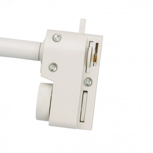 Светильник-прожектор UBL-Q323 GU10 WHITE трековый. Под лампу GU10. Корпус белый