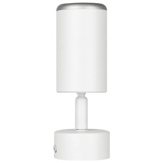 Светильник настенно-потолочный спот IP20 белый/серебро OL55 WH/SL MR16 GU10 ЭРА