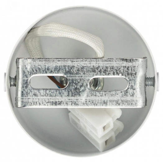 Светильник настенно-потолочный спот IP20 белый/серебро OL55 WH/SL MR16 GU10 ЭРА