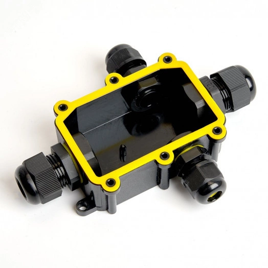 Коробка распределительная водонепроницаемая 4 выхода, с клеммой в комплекте,