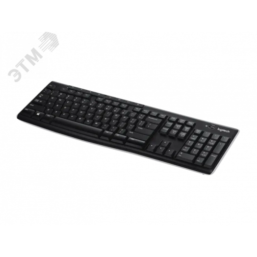 Клавиатура беспроводная K270, 112 клавиш, черный