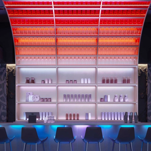 Лента SPI-BA120-12mm 24V RGBW-Warm-PX6-BPT (16 W/m, IP20, 5060/2835, 5m) (Arlight, бегущий огонь)