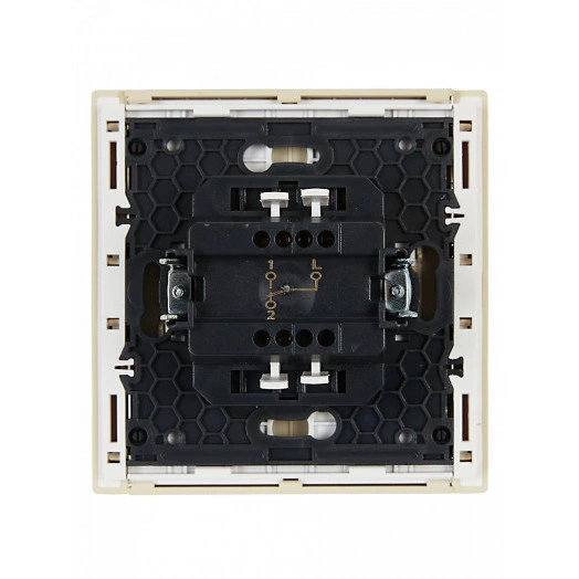 FORTE&PIANO Выключатель 1-клавишный проходной 10А FP403 ваниль IEK