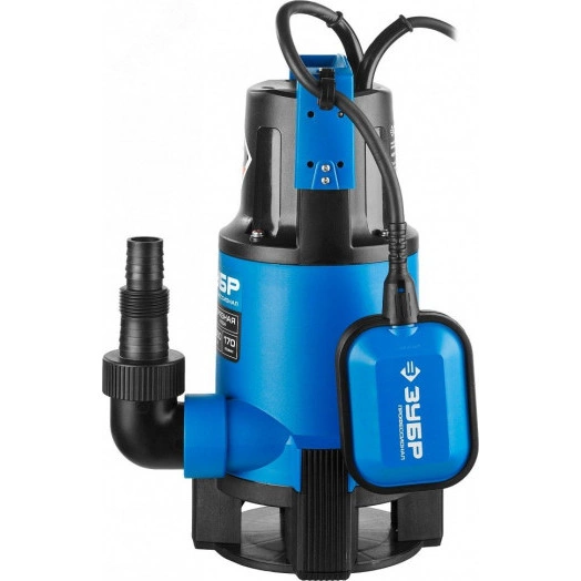 Насос дренажный для грязной воды Профессионал НПГ-Т3-550 ЗУБР, 550 Вт
