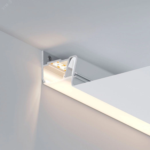 Профиль STRETCH-S-30-WALL-SIDE-2000 (STEP) (Алюминий)