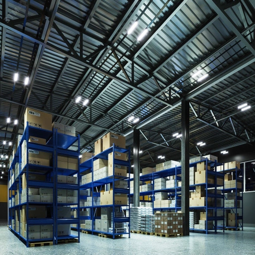 Светильник линейный ДСП 12 Вт 6500К 1250 лм 175-265В IP65 590х29х29мм Пластик матовый COMPACT Gauss