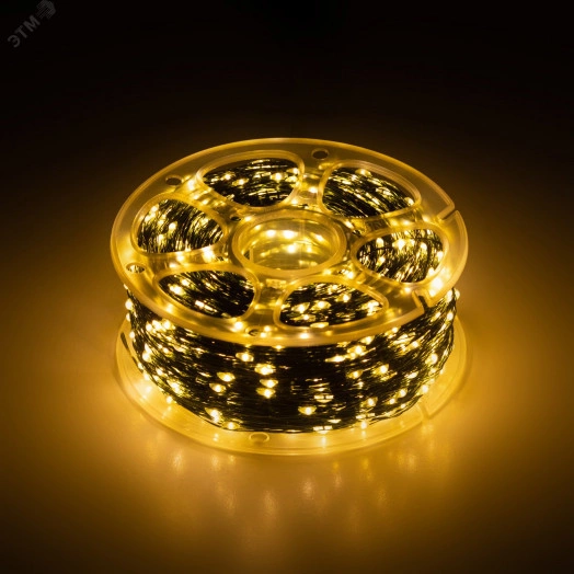 Гирлянда Нить, теплый свет, 50 м, 500 microLED, IP44, 220В ENIN-2000G ENIN-2000G