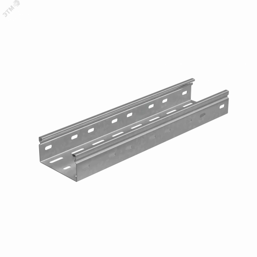 Лоток перф. 50х100х0,7 L2000 мм Стандарт ПЛЮС INOX304