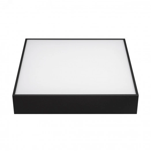 Светильник IM-QUADRO-EMERGENCY-3H-S350x350-33W Warm3000 (BK, 120 deg, 230V) (IP40 металл, 2 года)