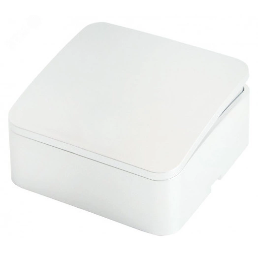 Выключатель 1-клавишный 250В 10А серия София белый STEKKER